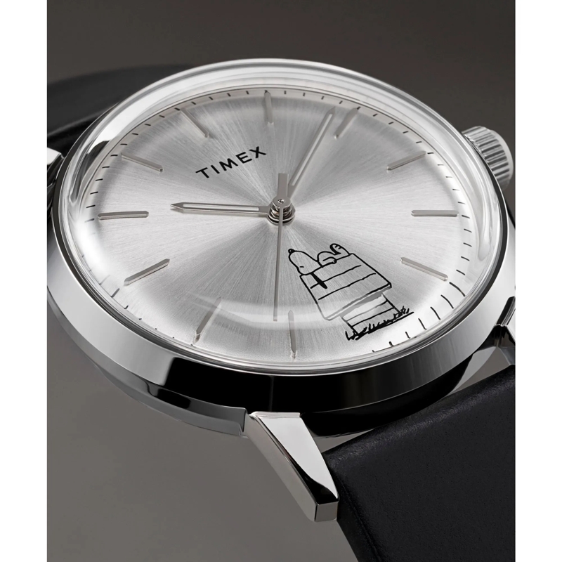 Timex Quarzuhr Mechanische Automatikuhr Timex X Peanuts® Marlin®  schwarz(Image 5)