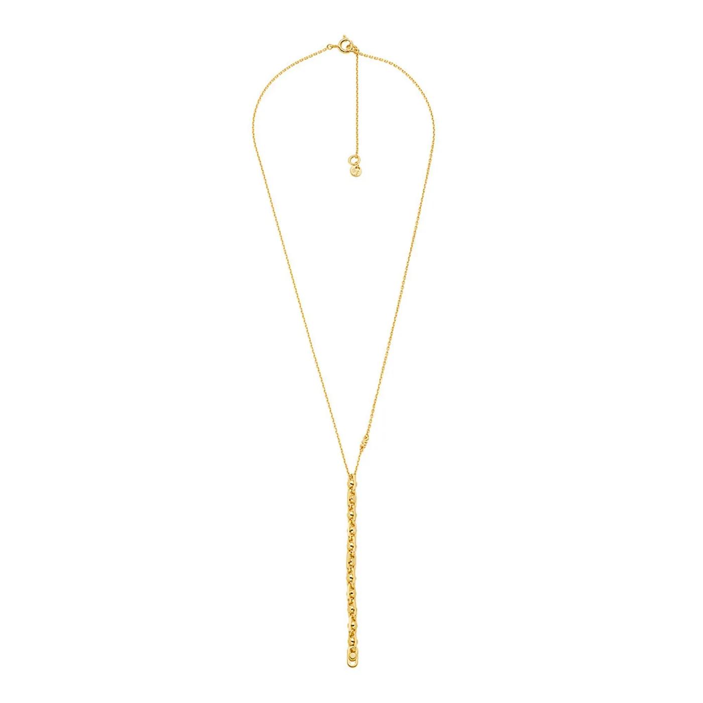 Thumbnail - Michael Kors Halskette - Michael Kors 14K Gold Sterling Silver Astor Link L - Gr. unisize - in Gold - für Damen