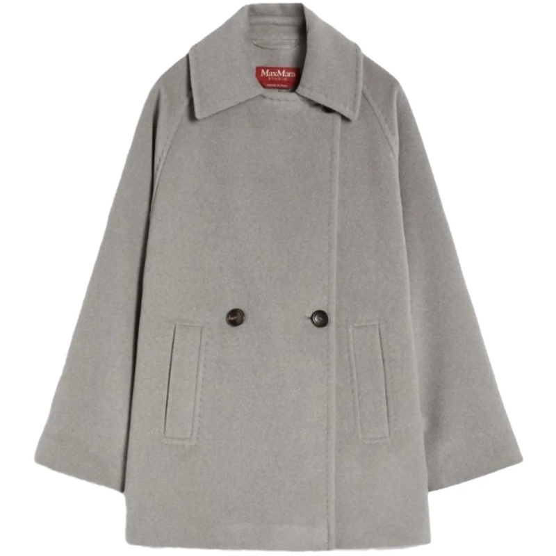 Max Mara Übergangsjacke Coats Light Grey grau