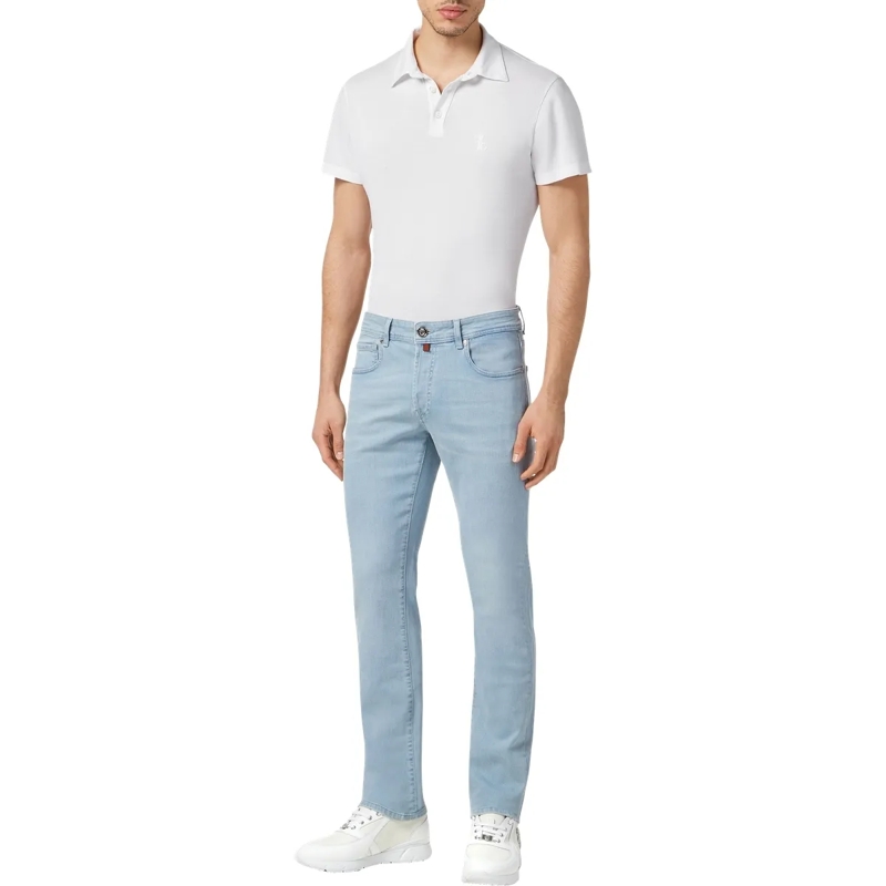 BILLIONAIRE Jeans mit geradem Bein Jeans Regular Fit hell-blau(Image 3)