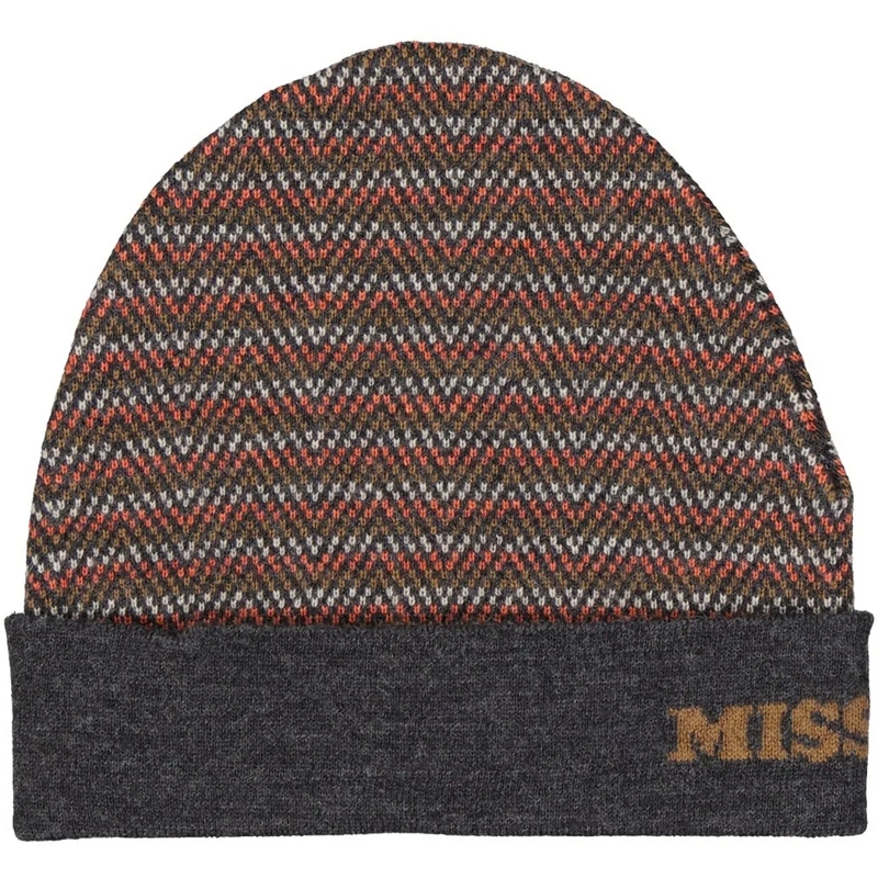 Missoni T-Shirt MISSONI Wool Hat grau