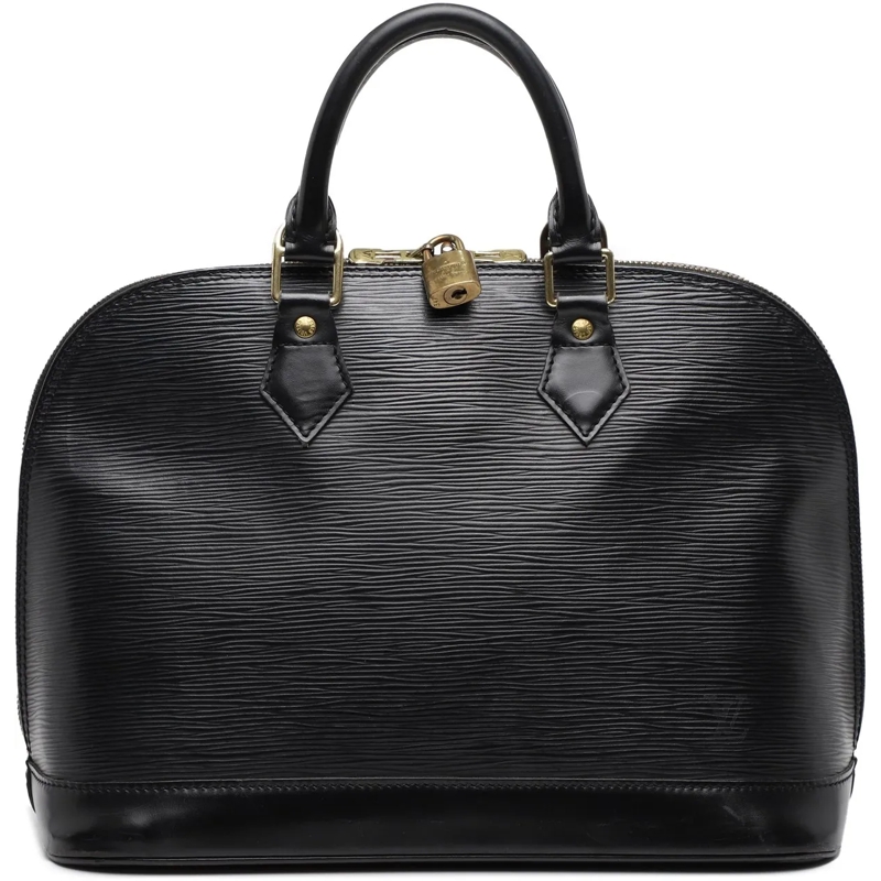 Louis Vuitton Tote Epi Alma PM schwarz