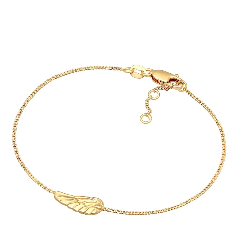 Elli Armband Armband Flügel Engel Schutz 375 Gelbgold gold(Image 6)