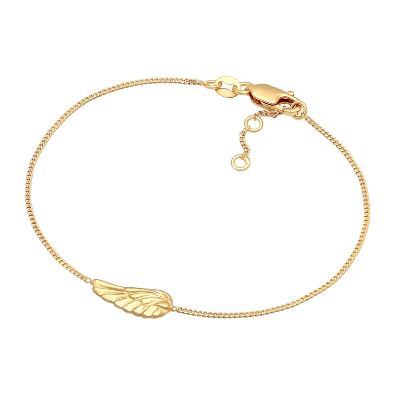 Elli Armband Armband Flügel Engel Schutz 375 Gelbgold gold(Image 2)