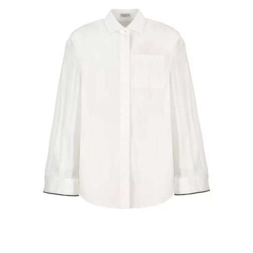 Brunello Cucinelli Cotton Shirt White 