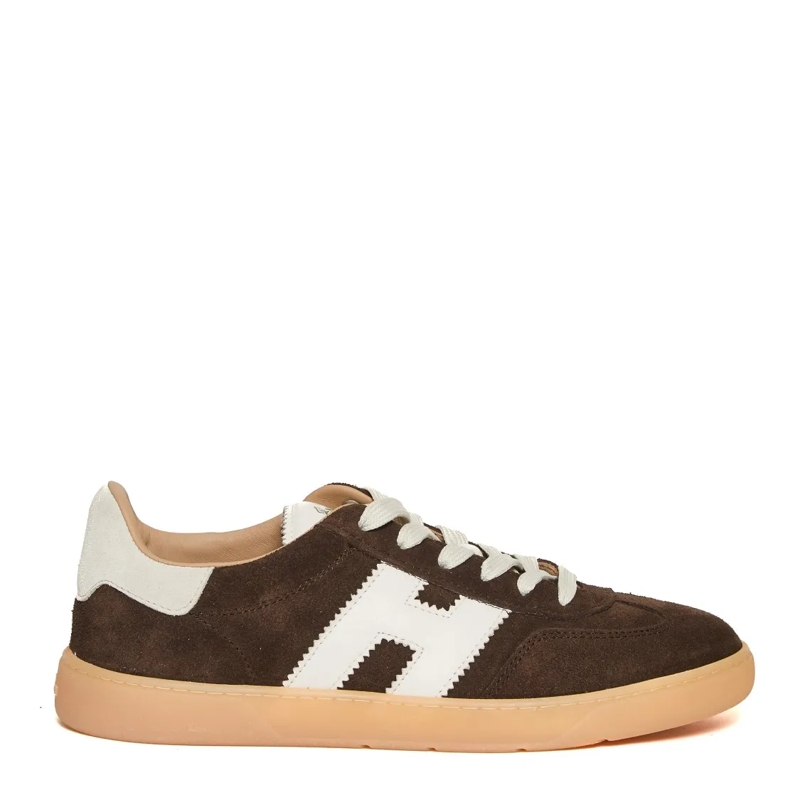Hogan Lage-top sneaker Cool Brown Suede Sneakers Black
