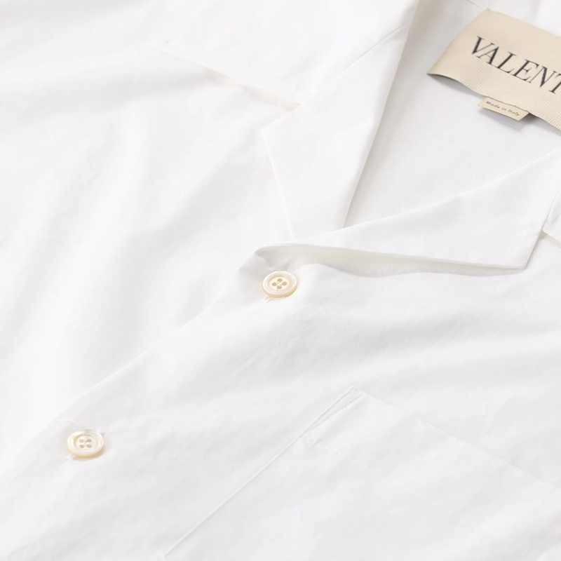Valentino Garavani Hemd Hemd mit Logo weiß(Image 4)
