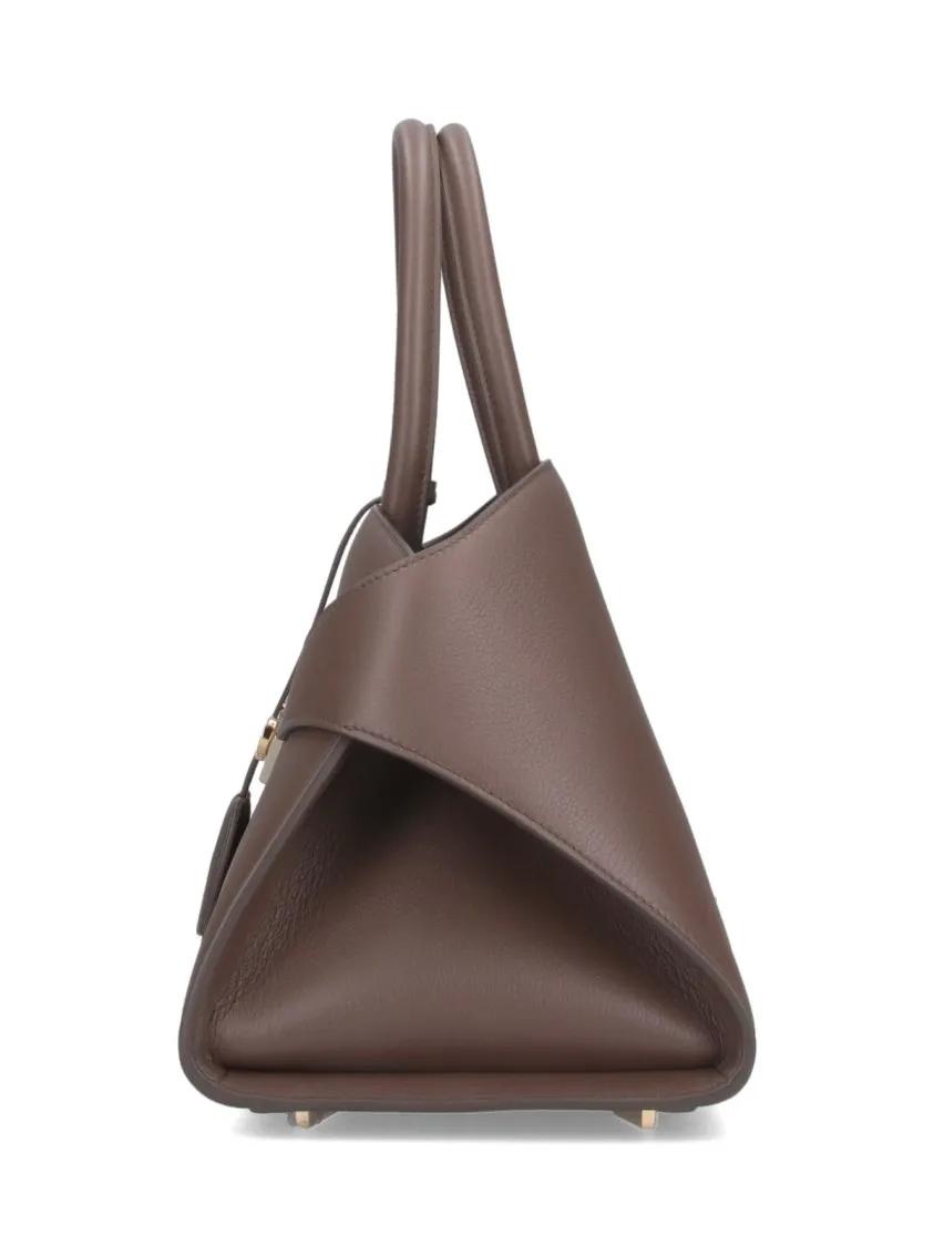Salvatore Ferragamo Hobo bags "Hug" Medium Handbag – Brown in bruin