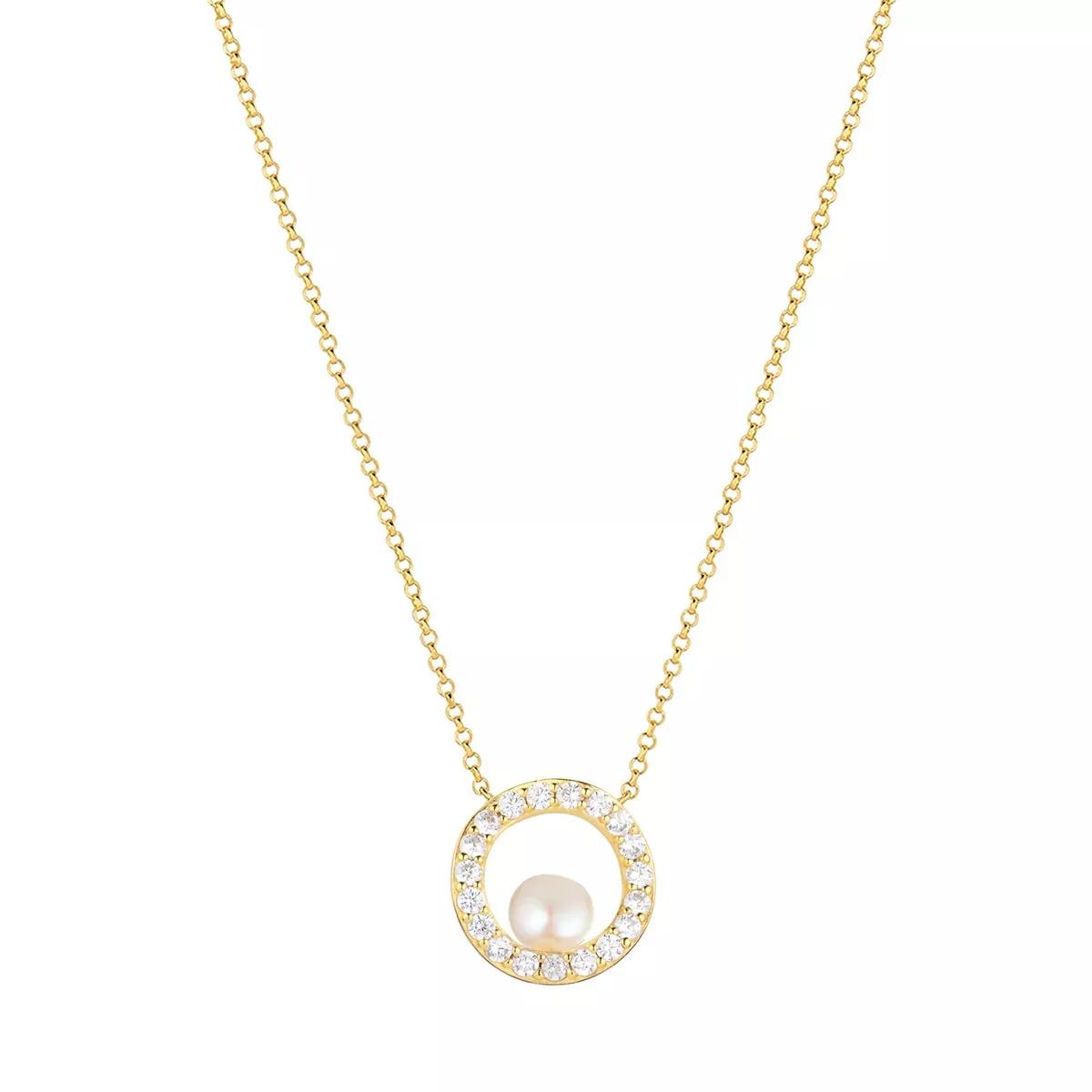 Sif Jakobs Jewellery Halskette - Ponza Circolo - Gr. unisize - in Gold - für Damen