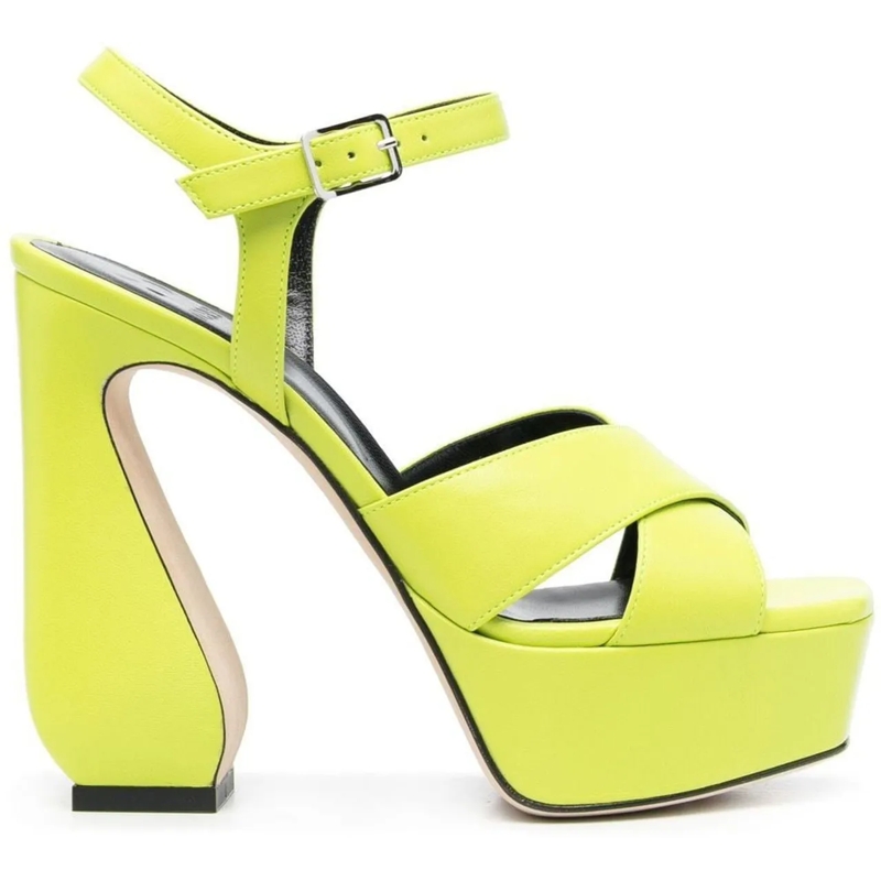 Si Rossi Sandalen Sandals Yellow gelb