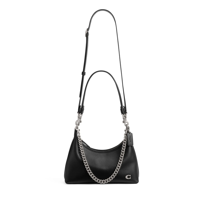 Coach Hobo Bag Glovetanned Leather Juliet Shoulder Bag 25 Black(Image 10)