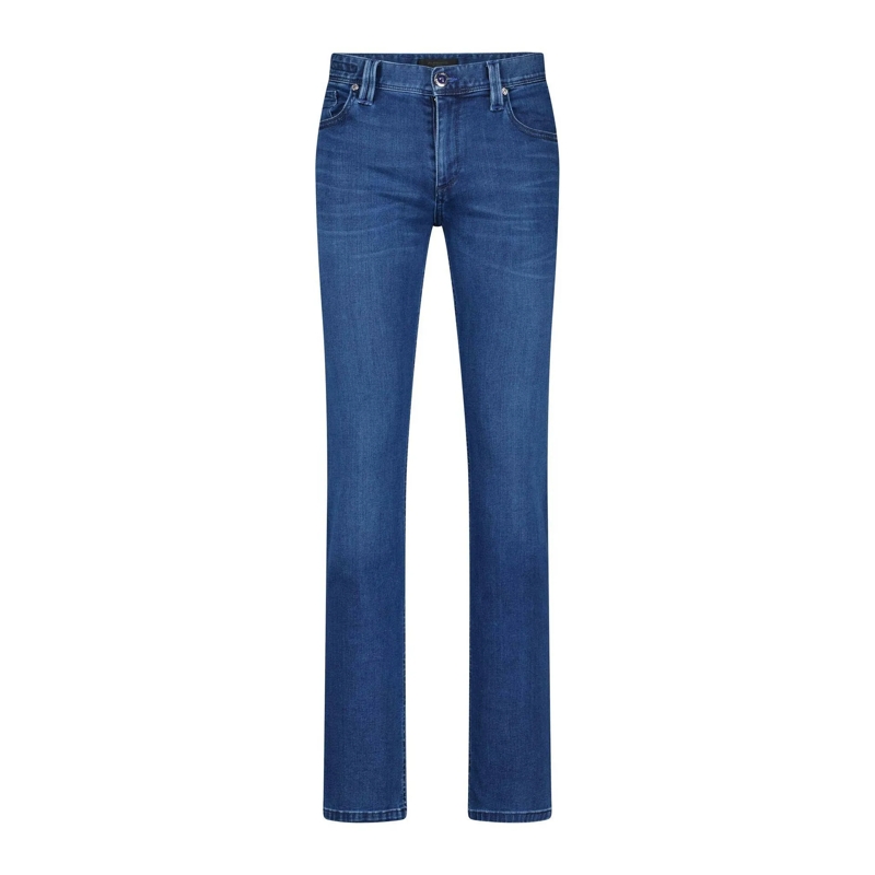 Alberto Jeans Jeans Pipe Blau(Image 2)