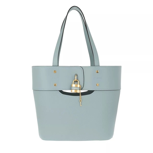 Chloé Aby Tote Bag Leather Faded Blue Shopper