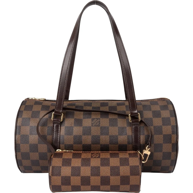 Louis Vuitton Tote Louis Vuitton Damier Ebene Monogram Papillon Set H braun