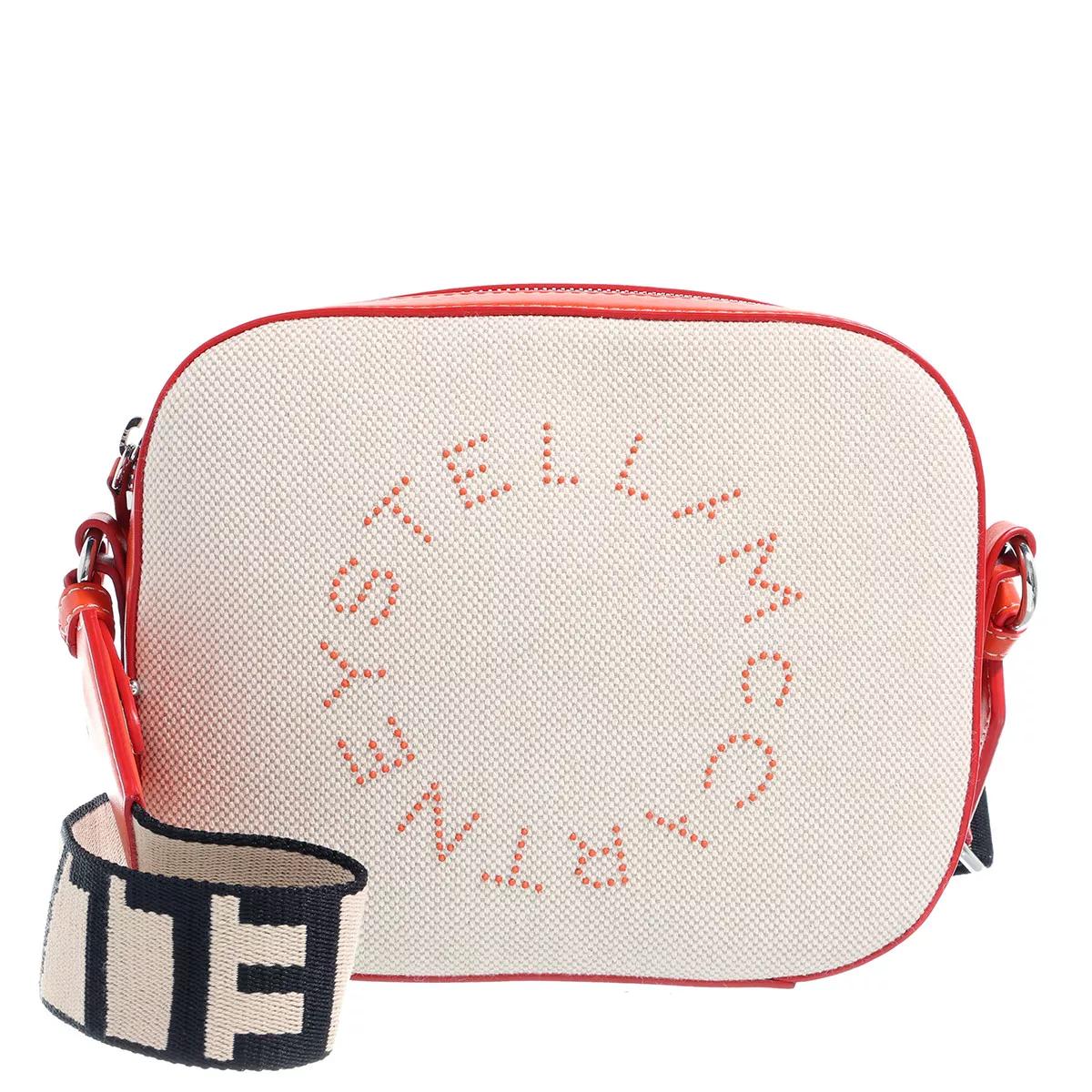 Stella McCartney Crossbody Bags - Small Camera Bag Salt and Pepper - Gr. unisize - in Beige - für Damen