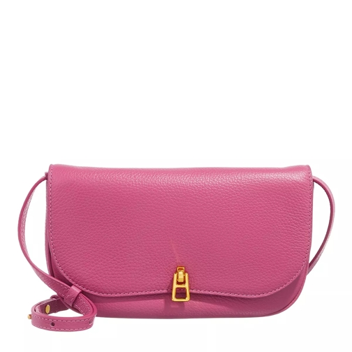 Coccinelle Magie Pulp Pink Saddle Bag