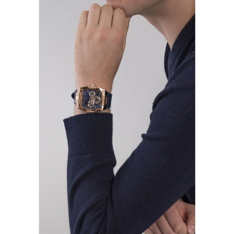 Guess Quarzuhr Quarz-Analoguhr Phoenix schwarz(Image 5)