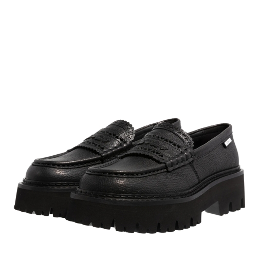 Moschino Hearted Brogue Sporty Nero Mocassino