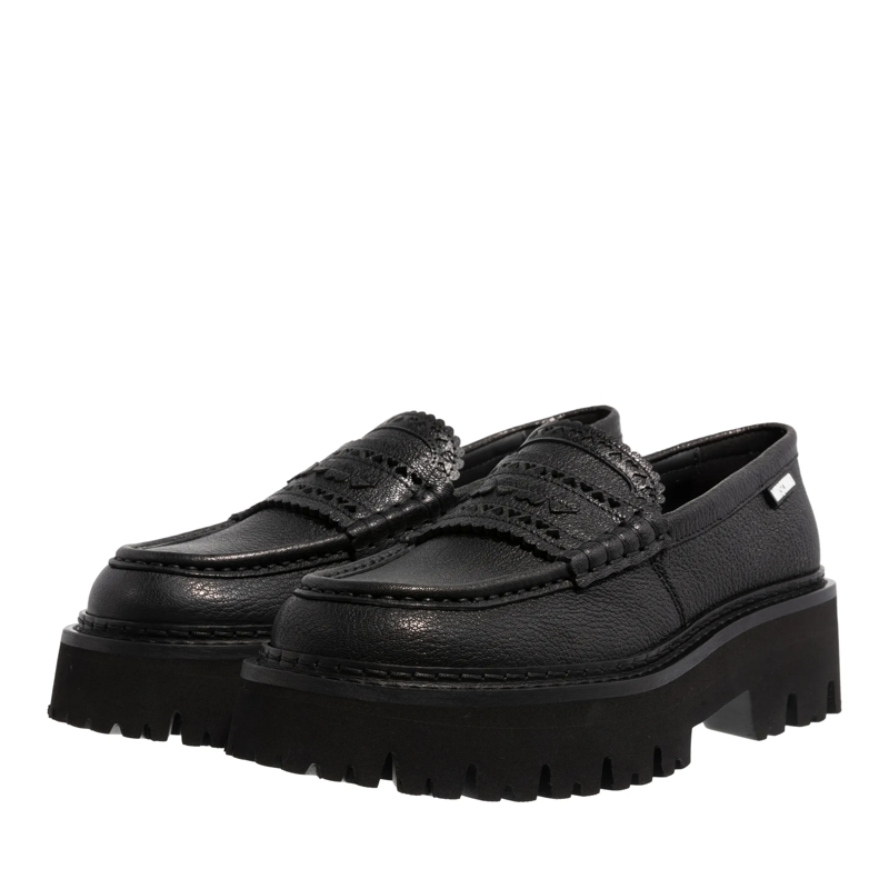 Moschino Loafer Hearted Brogue Sporty Nero