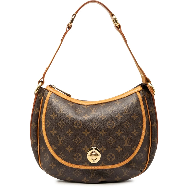 Louis Vuitton Schultertasche Monogram Tulum PM braun