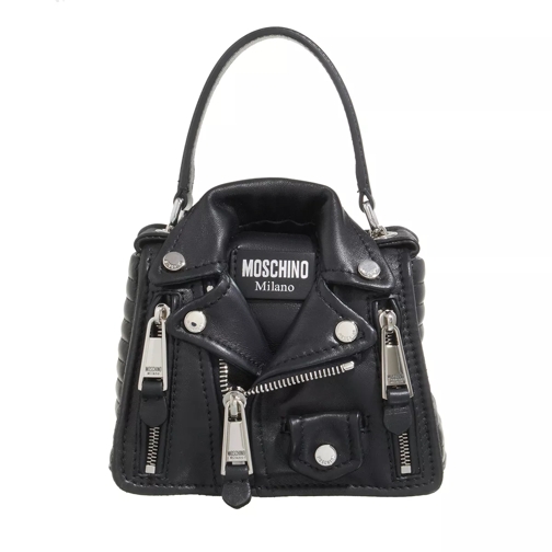 Moschino Biker Shoulder Bag  Black Mini borsa