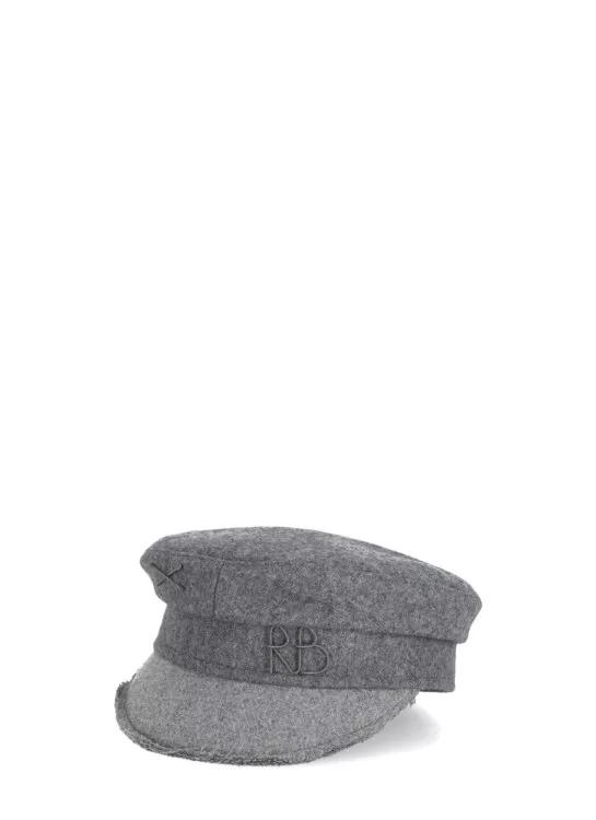 Ruslan Baginskiy Mützen - Wool Hat - Gr. M - in Grau - für Damen