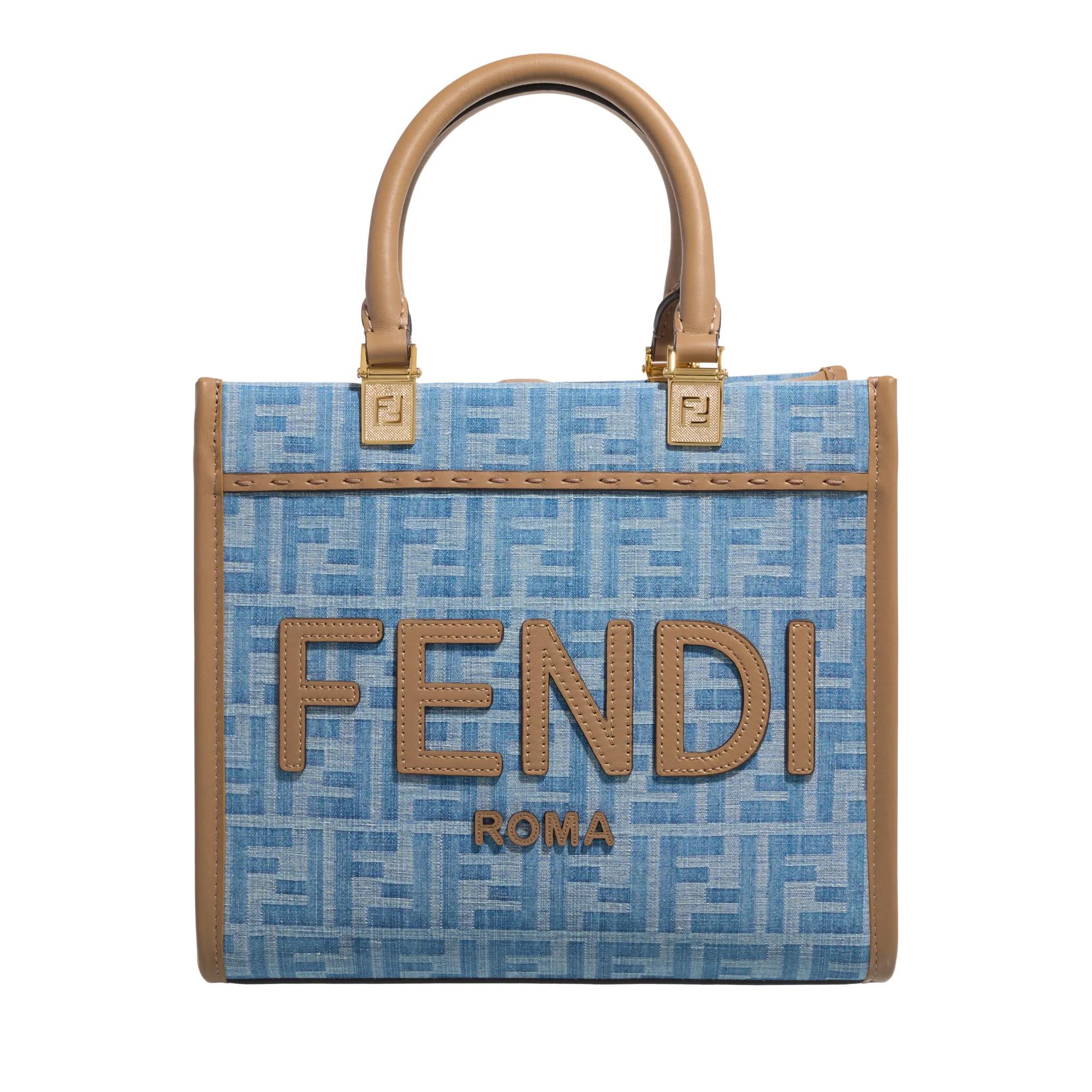 Fendi Satchel Bag - Sunshine Small Bag - Gr. unisize - in Blau - für Damen