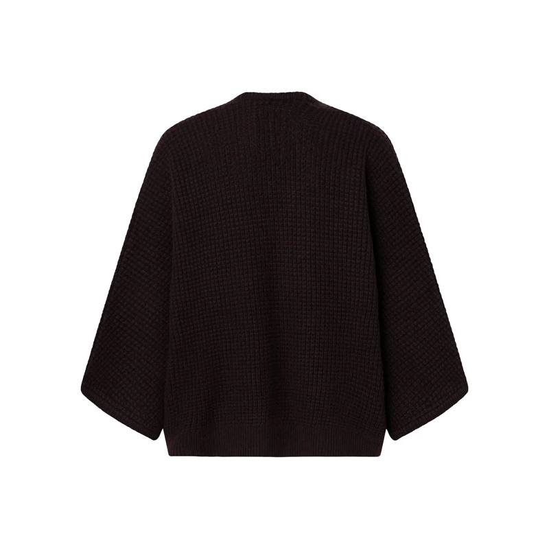 windsor. Strickjacke Cardigan aus Kaschmir lila(Image 2)