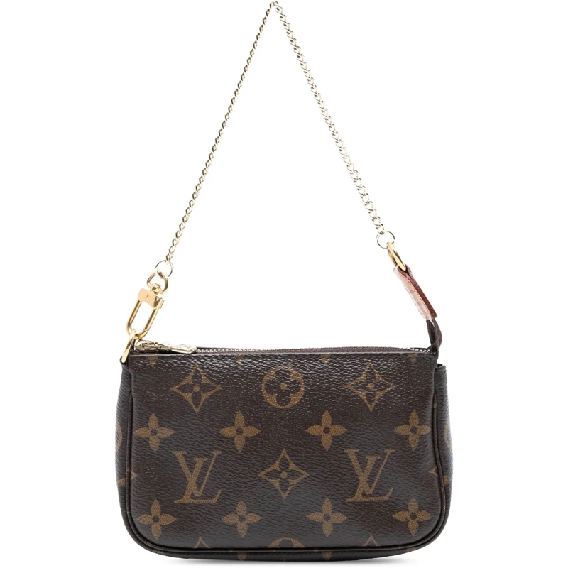 Louis Vuitton Tote Monogram Mini Pochette Accessoires braun