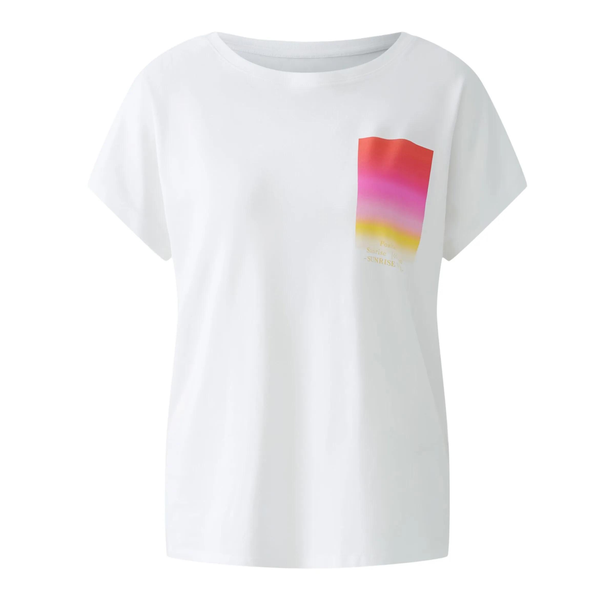 Thumbnail - Oui - T-Shirt - Größe 38 DAMEN - white