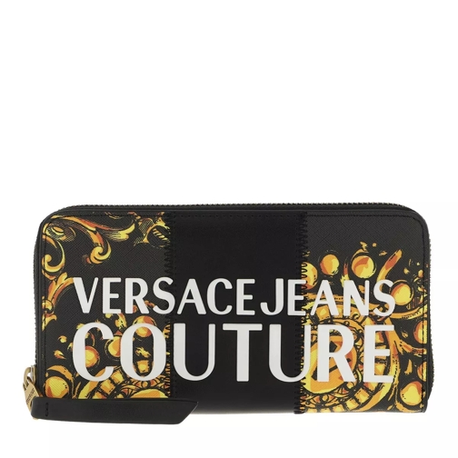 Versace Jeans Couture Wallets Black/Gold Continental Wallet-plånbok