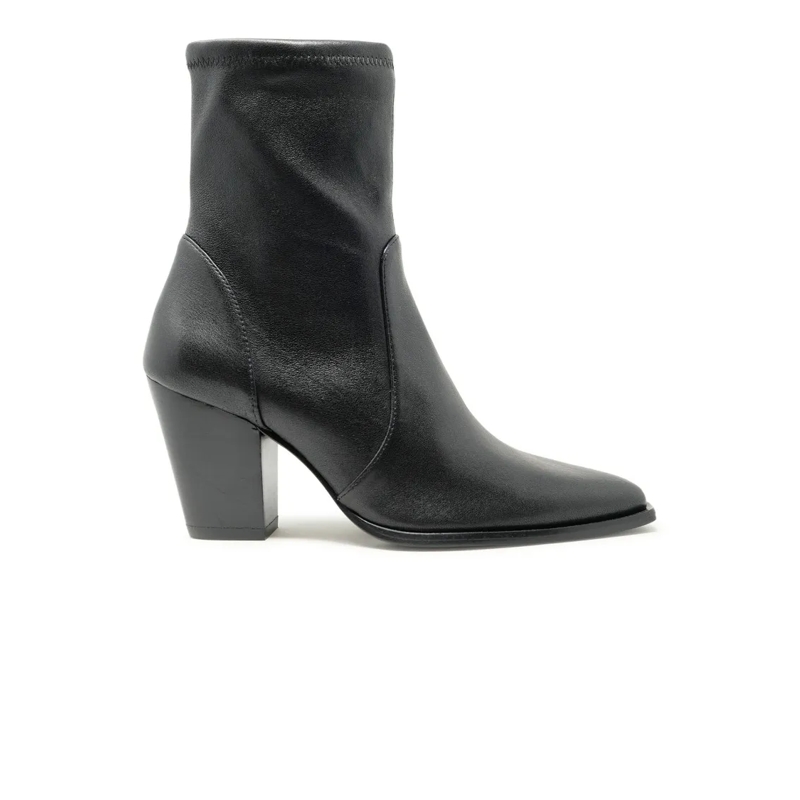 Stuart Weitzman Laarzen Sm509 Black Nappa Jolene Bootie Black