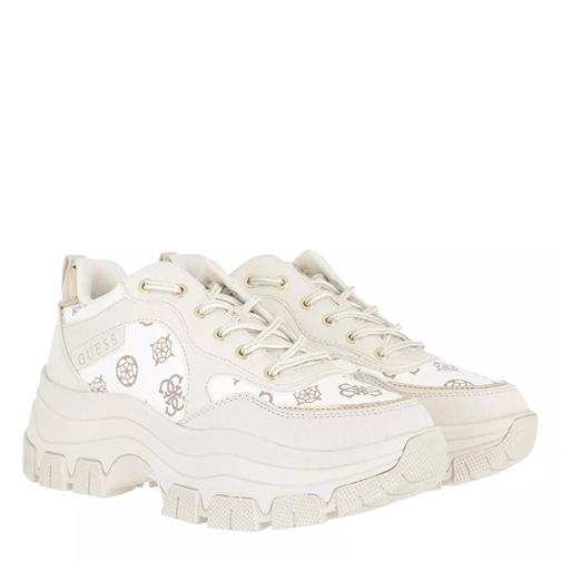 Guess Baryt Active Lady Leather Like White lage-top sneaker