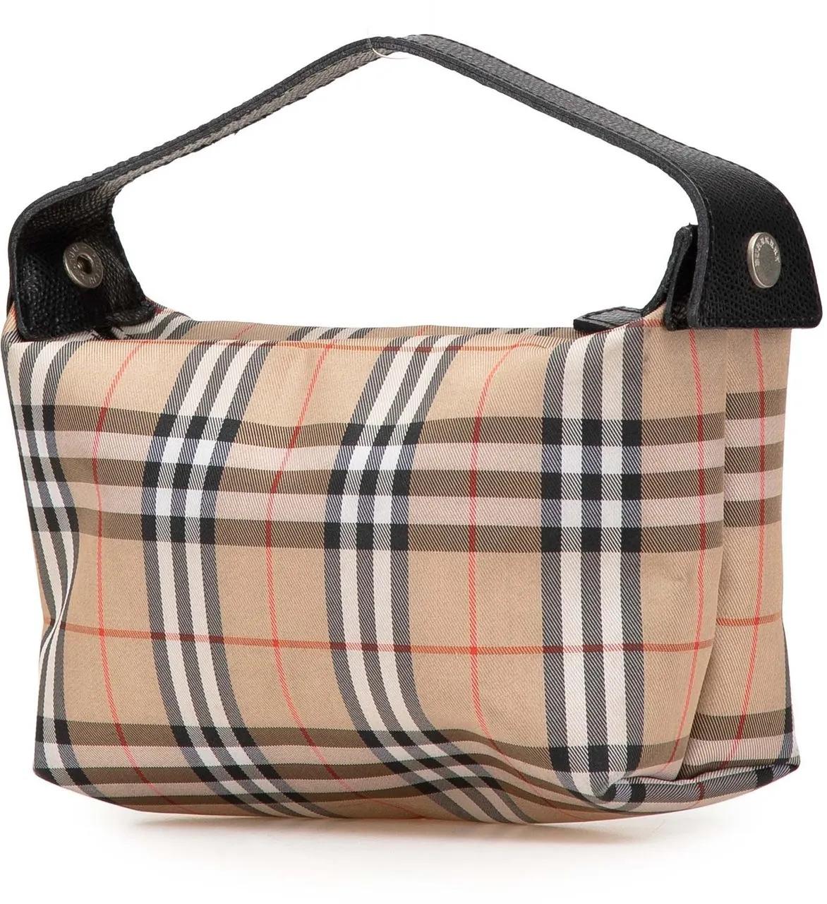Thumbnail - Burberry Crossbody Bags - House Check Canvas Handbag - Gr. unisize - in Braun - für Damen