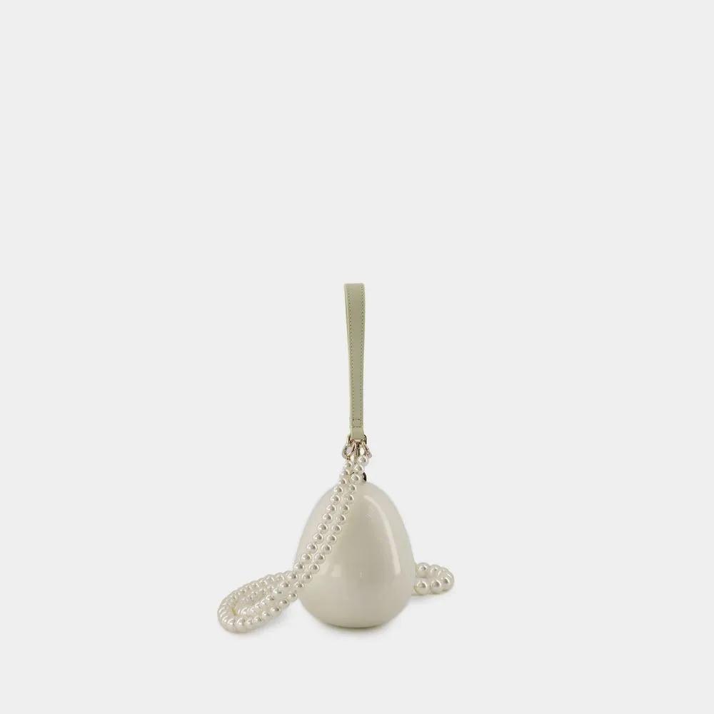 Simone Rocha Hobo bags Micro Egg Crossbody Pvc Beige in beige