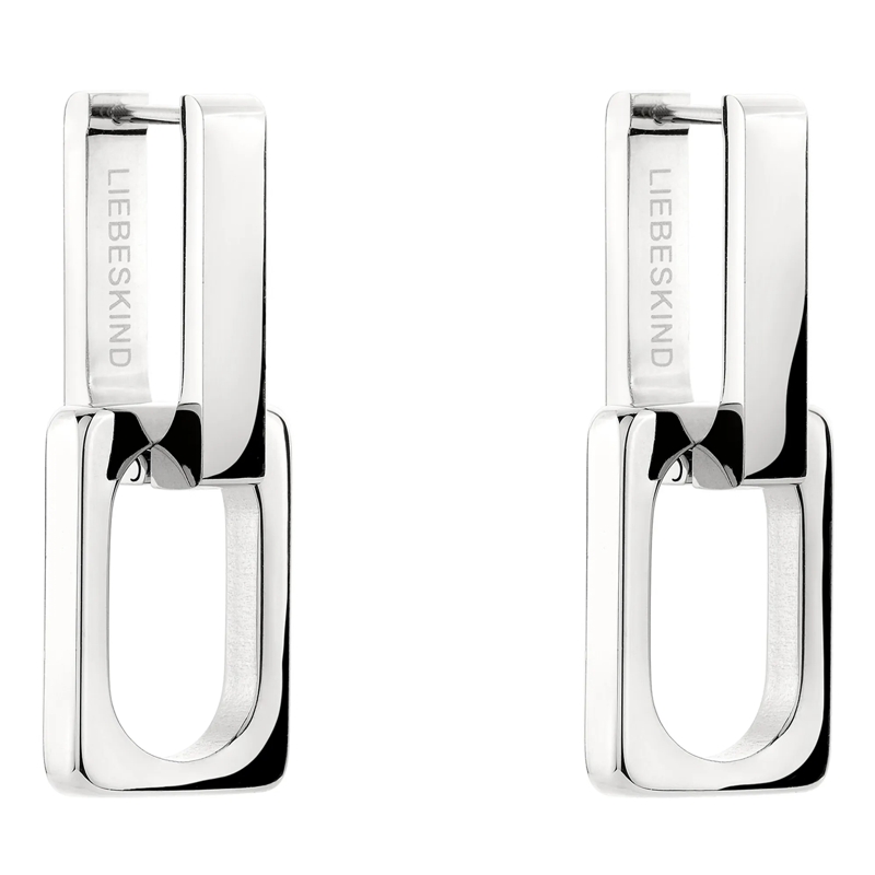 Liebeskind Berlin Ohrstecker Edelstahl Ohrringe rose