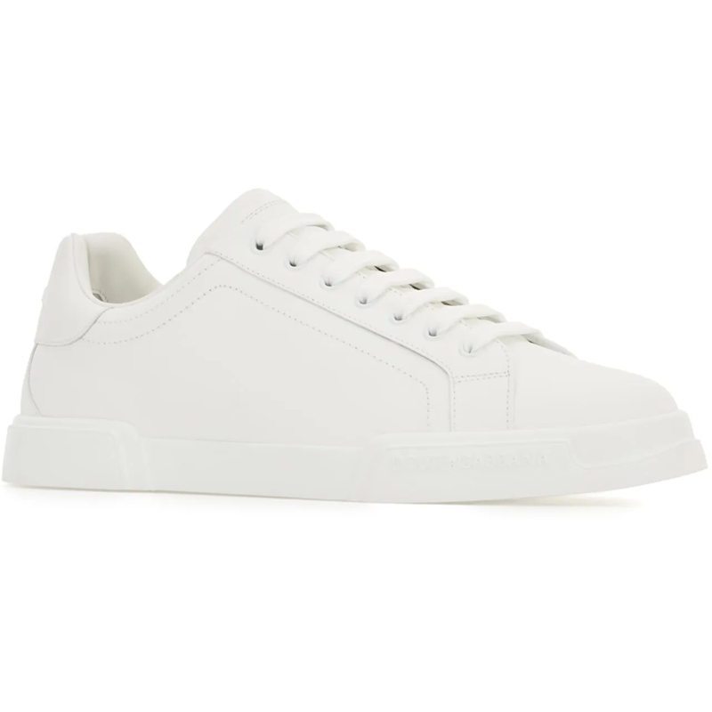 Dolce&Gabbana Low-Top-Sneaker Dolce&gabbana White leather sneakers weiß(Image 2)
