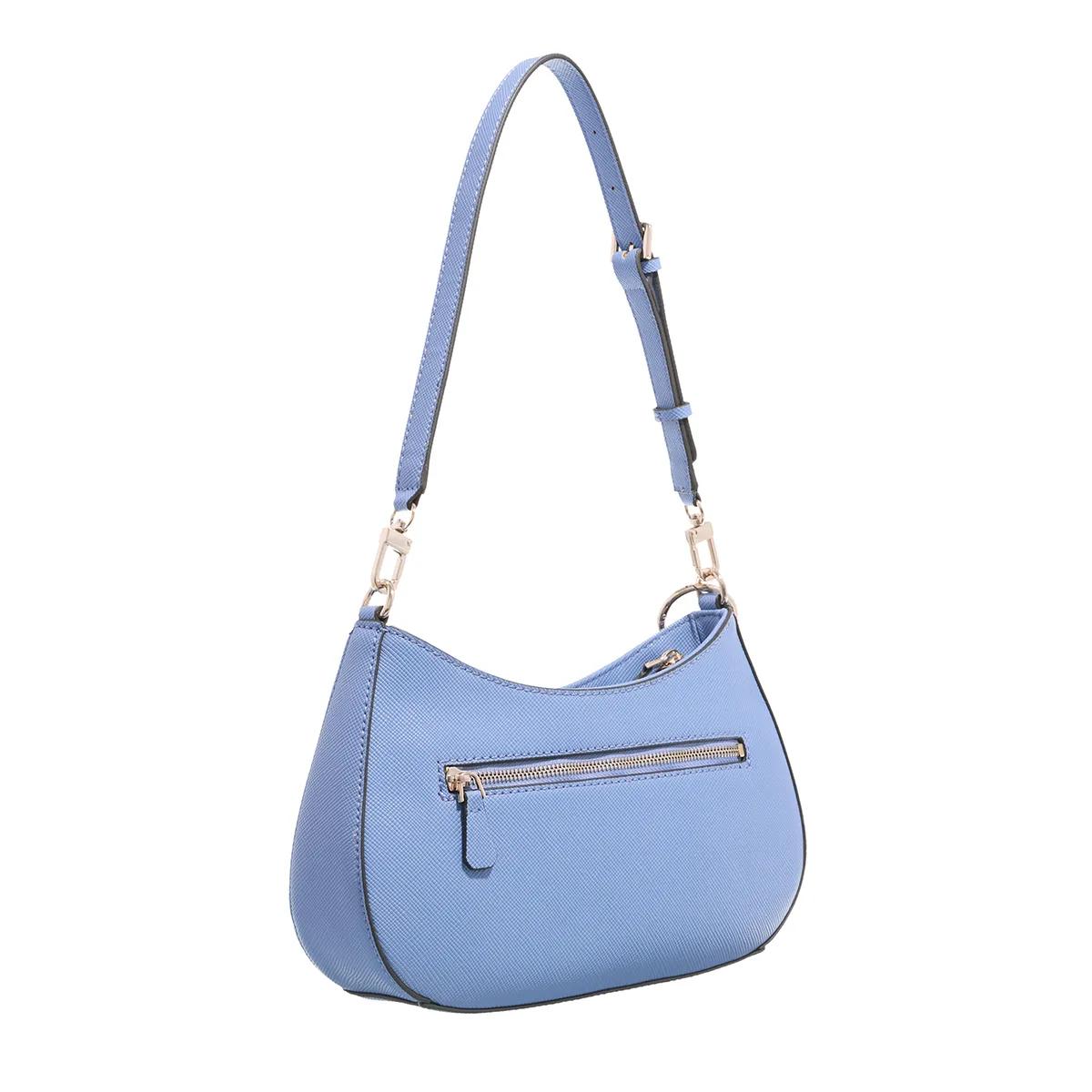 Guess Hobo bags Noelle Top Zip Shoulder Bag in blauw