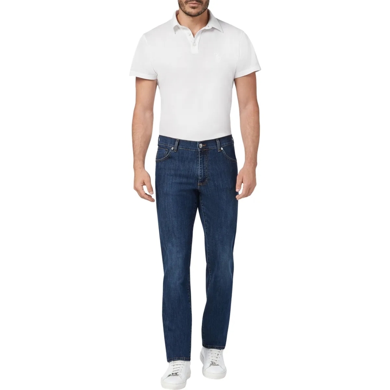 BILLIONAIRE Jeans mit geradem Bein Jeans Double B blau(Image 3)