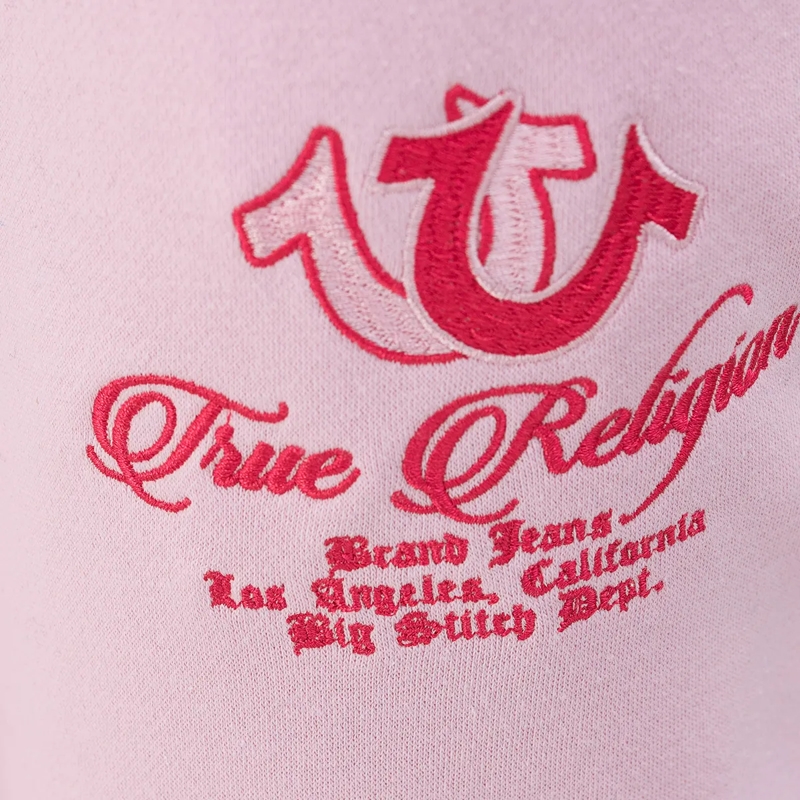 True Religion Jogginghose Flare Sweatpants rosa(Image 5)