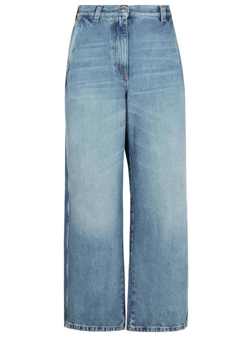 Palm Angels - Bear%27 Blue Cotton Jeans - Größe 25 - blau