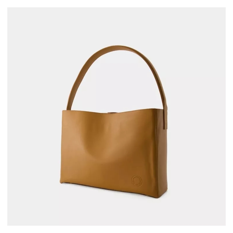 Ines De La Fressange Schultertasche Leonore L Shoulder Bag - Leather - Camel Brown(Image 6)