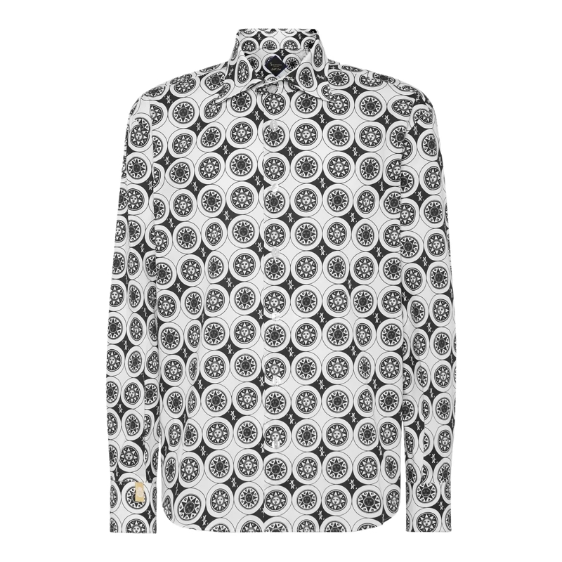 BILLIONAIRE Hemd Hemd Slim Fit schwarz