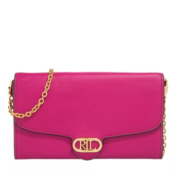 Lauren Ralph Lauren Adair 20 Crossbody Medium Fuschia Berry Crossbody Bag