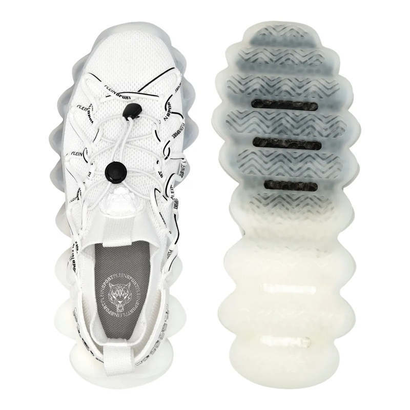Plein Sport Low-Top-Sneaker Runner Sneaker The Bubble Gen.x.2 Tiger weiss(Image 3)