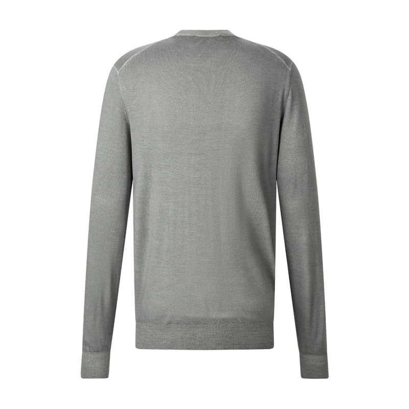 FILIPPO DE LAURENTIIS Pullover Pullover aus Merinowolle blau(Image 4)