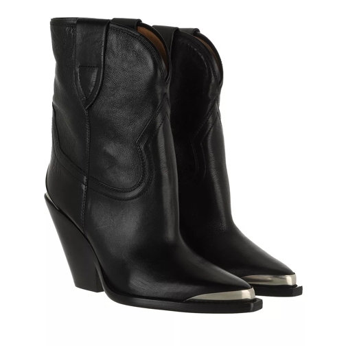 Isabel Marant Leyane Ankle Boots Leather Black Ankle Boot