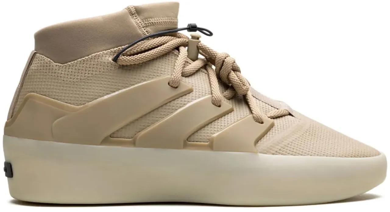 Adidas Low-Top Sneaker - Athletics I Basketball X Fear Of God Sneakers - Gr. 43,5 (EU) - in Beige - für Herren