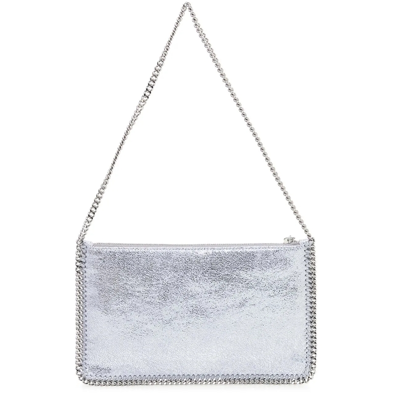 Stella McCartney Clutch Pochette Falabella silber(Image 3)
