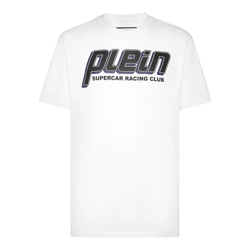 Philipp Plein T-Shirt T-Shirt Racing weiss